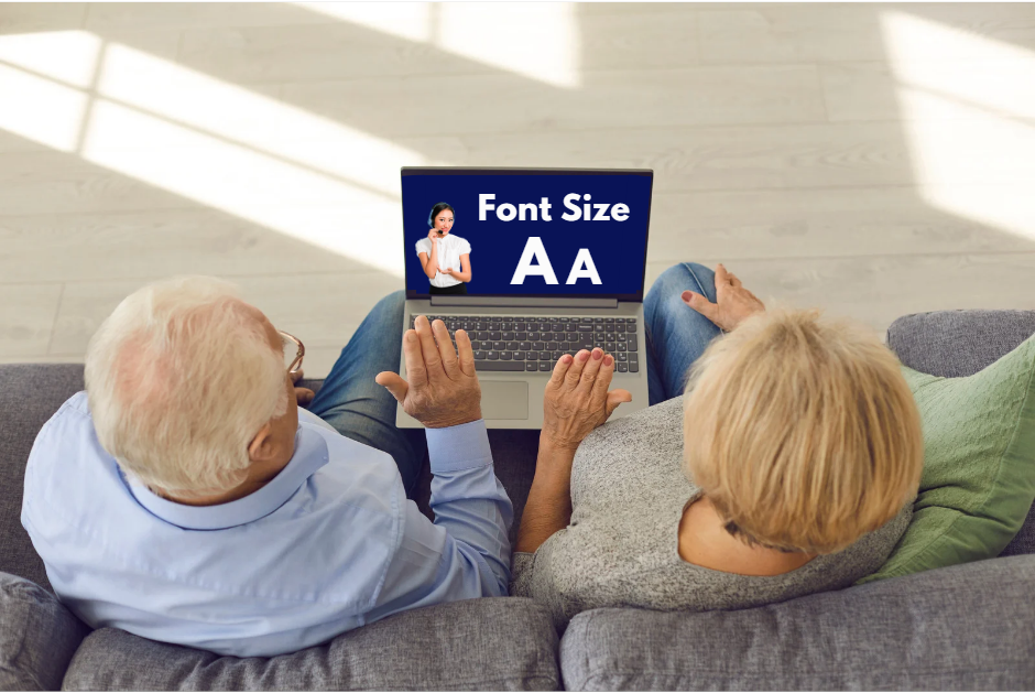 How to Increase Font size on Mobile Devices